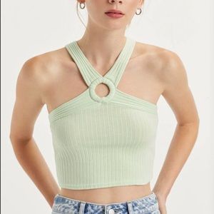 Green PacSun halter top
